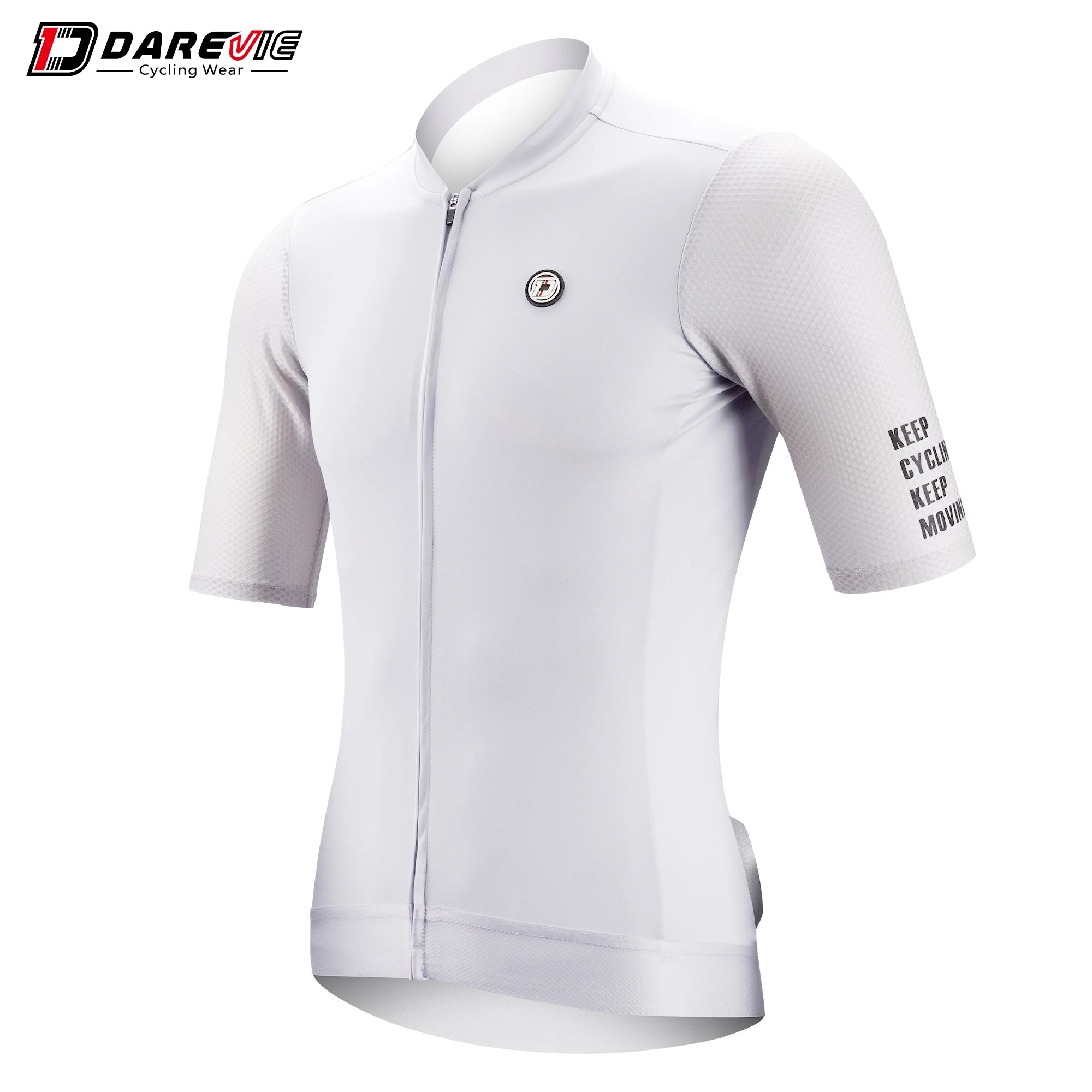 DAREVIE Cycling Jersey SPF 50 Anti-UV Training Level Slim Fit Small Size Men Women Man Cycling Maillot Bike Jersey Cycling Shirt