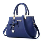 New Korean version trendy autumn and winter bow women's bag portable shoulder bag messenger bag killer bag mother bag large capa