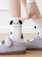 Fashion Sweet Cute 3D Animal Ears Pig Hosiery Winter Warm Cartoon Socks for Children Harajuku Cotton Soft Home Floor Sock