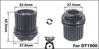 Bicycle Micro Spline Freehub MTB Road Bike Hubs Converters End Cap Adapter 11/12 Speed MS HG DT Hub Body Driver for XD DT240/350