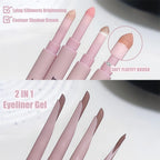 Double-end Lying Silkworm Eyeliner Pencil Diamond Glitter Matte Aegyosal Pen Brightening Cream Shadow Highligher Eye Makeup