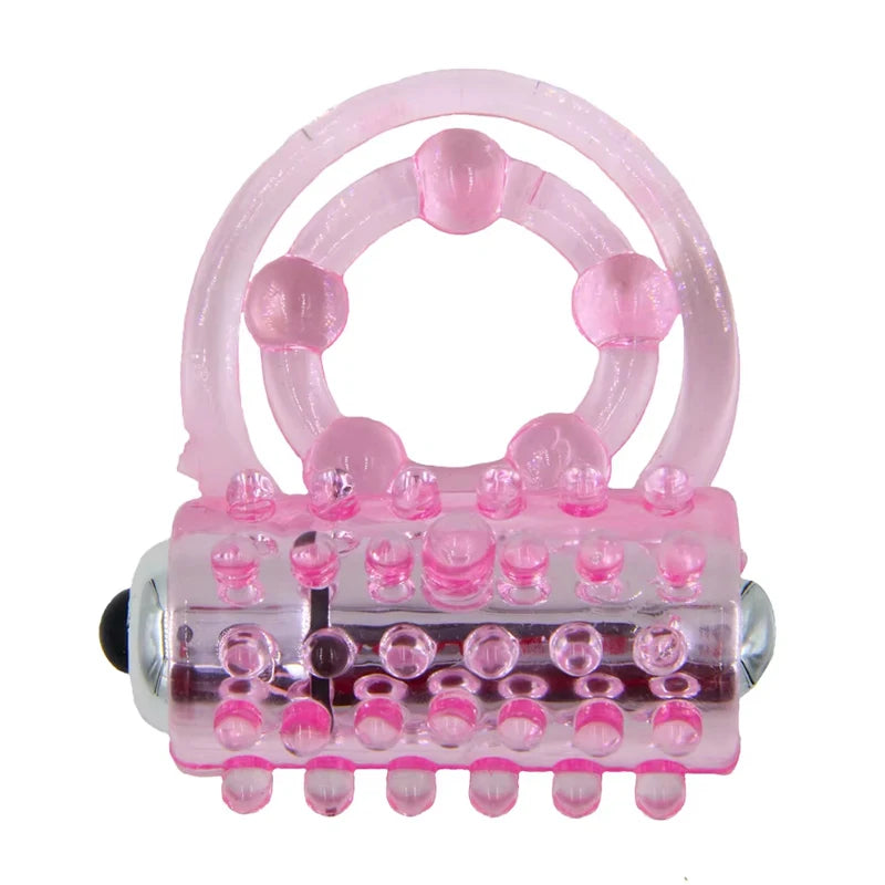 Dingye Dual Pleasure Clit Flicker Vibrating  Penis Ring Sex Products for Men Cock Ring