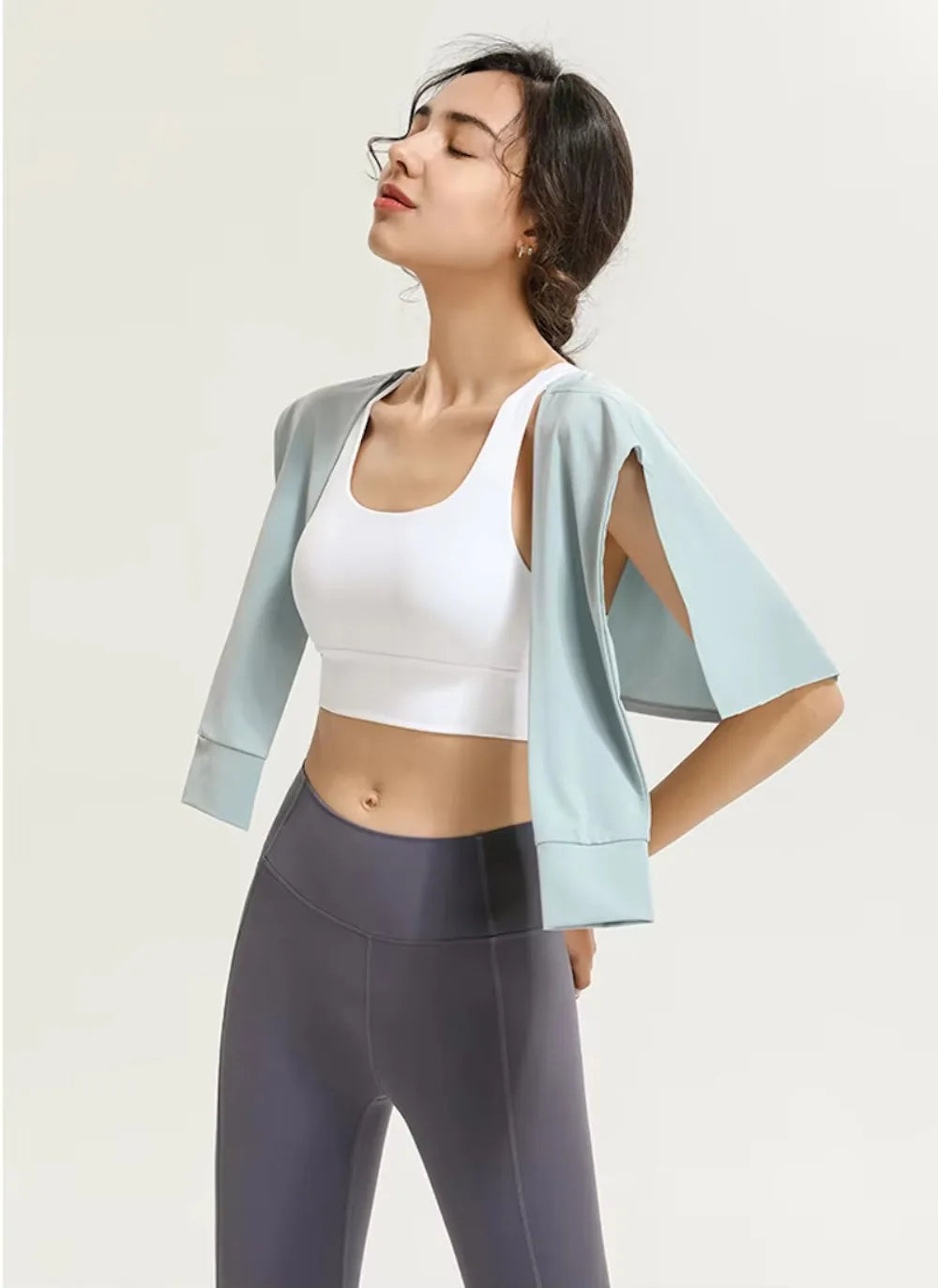 Gym Skirt Wrap Covering Buttocks Workout Fitness Wear Dance Ballet Skirts for Women Sport Yoga Dress Short Thigh Cover Skirt
