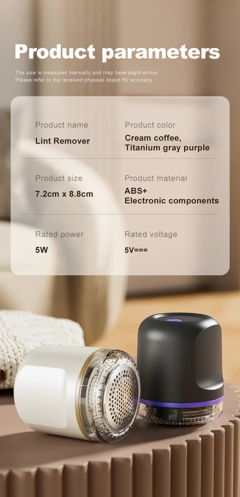 2025 Lint Remover Rechargeable Portable Lint Remover Sweater Pill Remover Fabric Shaver For Clothes Couch Furniture Pilling Fuzz