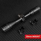 BSA 4-16x44 Tactical Scope Optic Sight Green Red Illuminated Hunting Scopes
