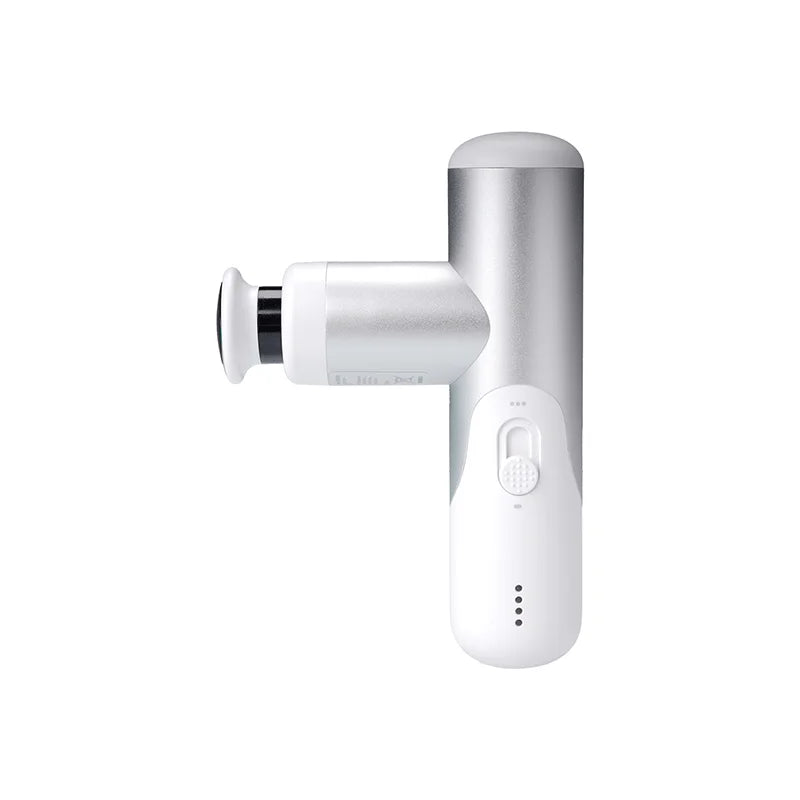 Kica Mini 3 Massage Gun, 3000RPM Stepless Speed, 7kgf Impact Force, 4 Heads, 255g Lightweight Sport Muscle Massager