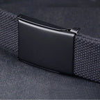 1/2pcs Canvas Nylon Belt Men Black Automatic Buckle Unisex Women Large Big Size Jeans Belts Plus LONG Extra Size 160 150 140cm