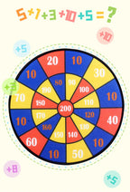 Animals Dart Board Games for Kids Montessori Target Sports Game Toys with 2 Sticky Balls Educational Games for Children Boy Girl