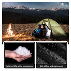 Naturehike Goose & Duck Down Pants Women Men's Winter Hiking Pants Outdoor Skiing Camping Trekking Thicken Waterproof Trousers