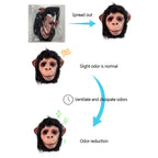 Gorilla Mask Animal Cosplay Mask Halloween Horror Play Novelty Funny Mascaras Drama Performance Animal Hood Carnaval Mask