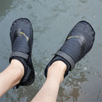 Men Women Water Shoes Quick Dry Non-Slip Five Finger Shoes Outdoor Wading Swimming Barefoot Aqua Shoes Lightweight Sneakers