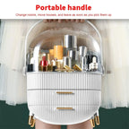 Make Up Organiser Bathroom Large Cosmetic Vanity Case Box 2 Drawers Skincare Storage Home Skin Care Make Up Storage Drawer
