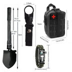 Outdoor First Aid Kits Multi-functional Survival Gear Emergency Supplies Kit Trauma Bags Camping Hiking Hunting Adventures Bag