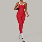 2PCS Women's Yoga Set High Waist Peach Hip Removable Padding Sports Bra Pants Fitness Suit Running Workout Gym Leggings Yoga Set