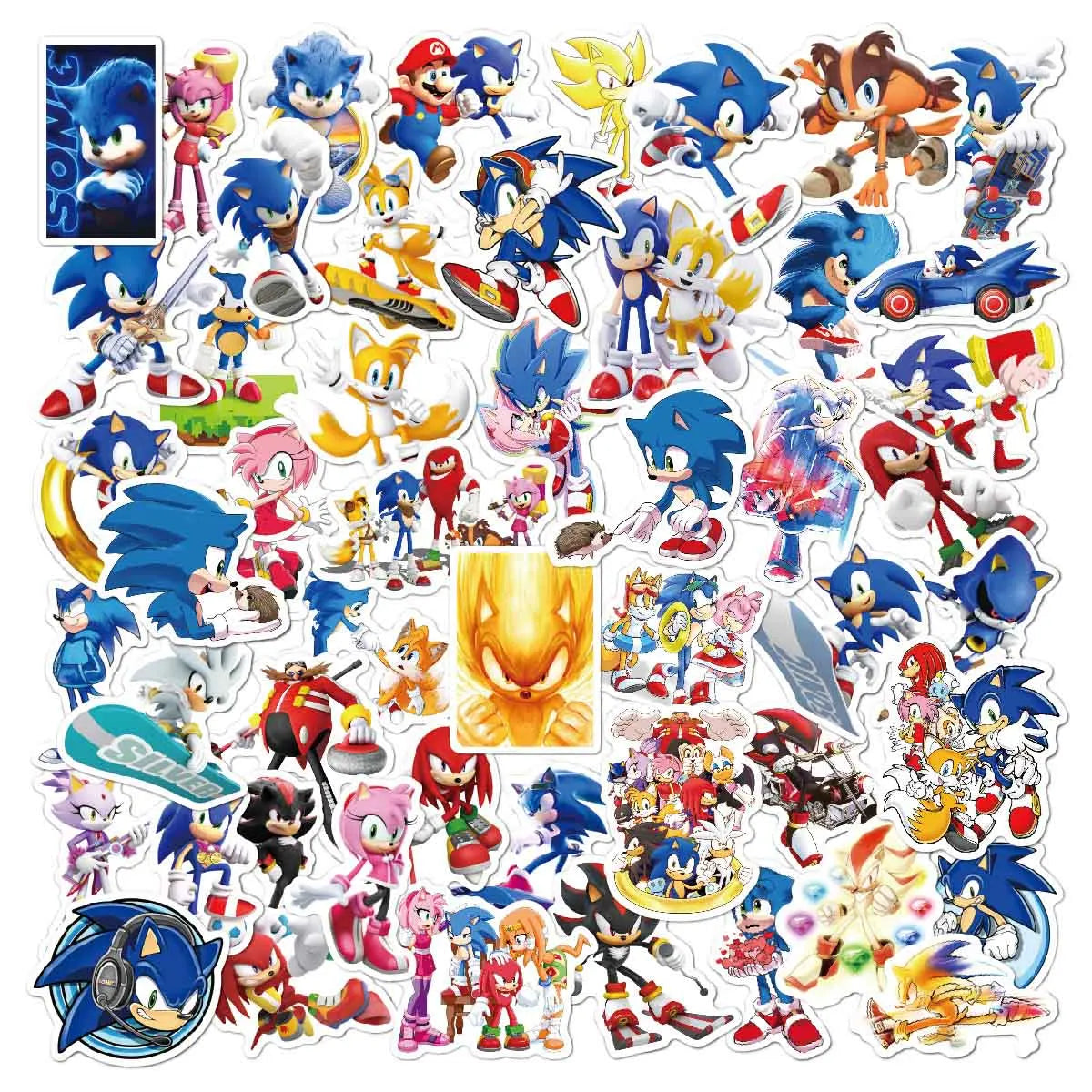 Sonic Birthday Party Decoration Game Hedgehog Balloons  Action Figure Party Paper Plate Towel Cup Tablecloth Toy Kid Gifts