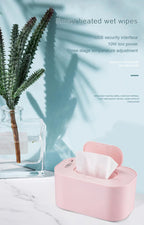 DMWD USB Wet Wipes Warmer Baby Wipe Heater Towel Dispenser Napkin Heating Box Home Car Use Wipe Warmer Case Disinfecting Wipes