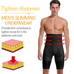 Men Body Shaper Tummy Control Shorts Shapewear Belly Girdle Boxer Briefs High Waisted Slimming Underwear Leg Compression Panties