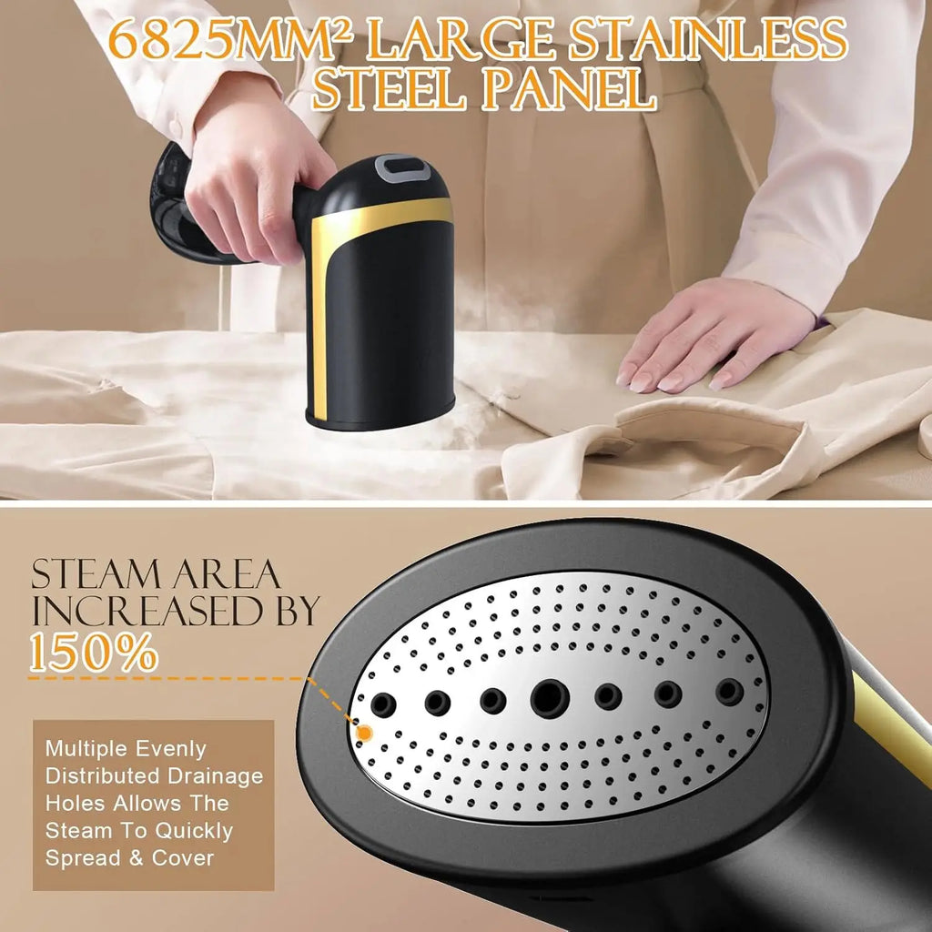 220V Handheld Garment Steamer 1300W Electric Household Fabric Steam Iron 350ml Portable Vertical Fast-Heat for Clothes Ironing
