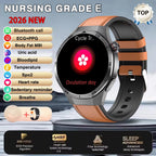 2026 New Nursing Grade ECG+PPG Smart Watch Health Analysis Blood pressure Lipids Uric acid Wireless HD Call Smartwatch Men Women