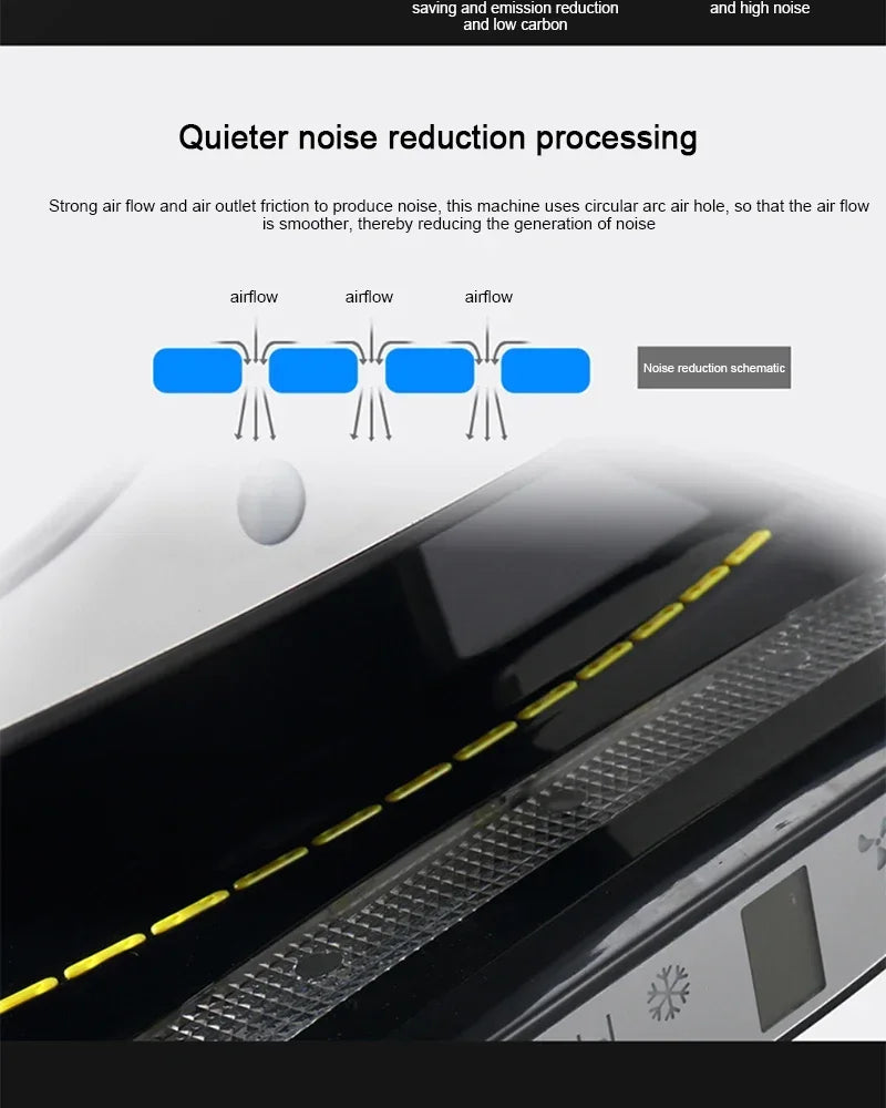 Full New Hand Dryer Induction Hotel Restauran High Speed Jet-type Hand Drying Machine Double-sided hand dryer 220v