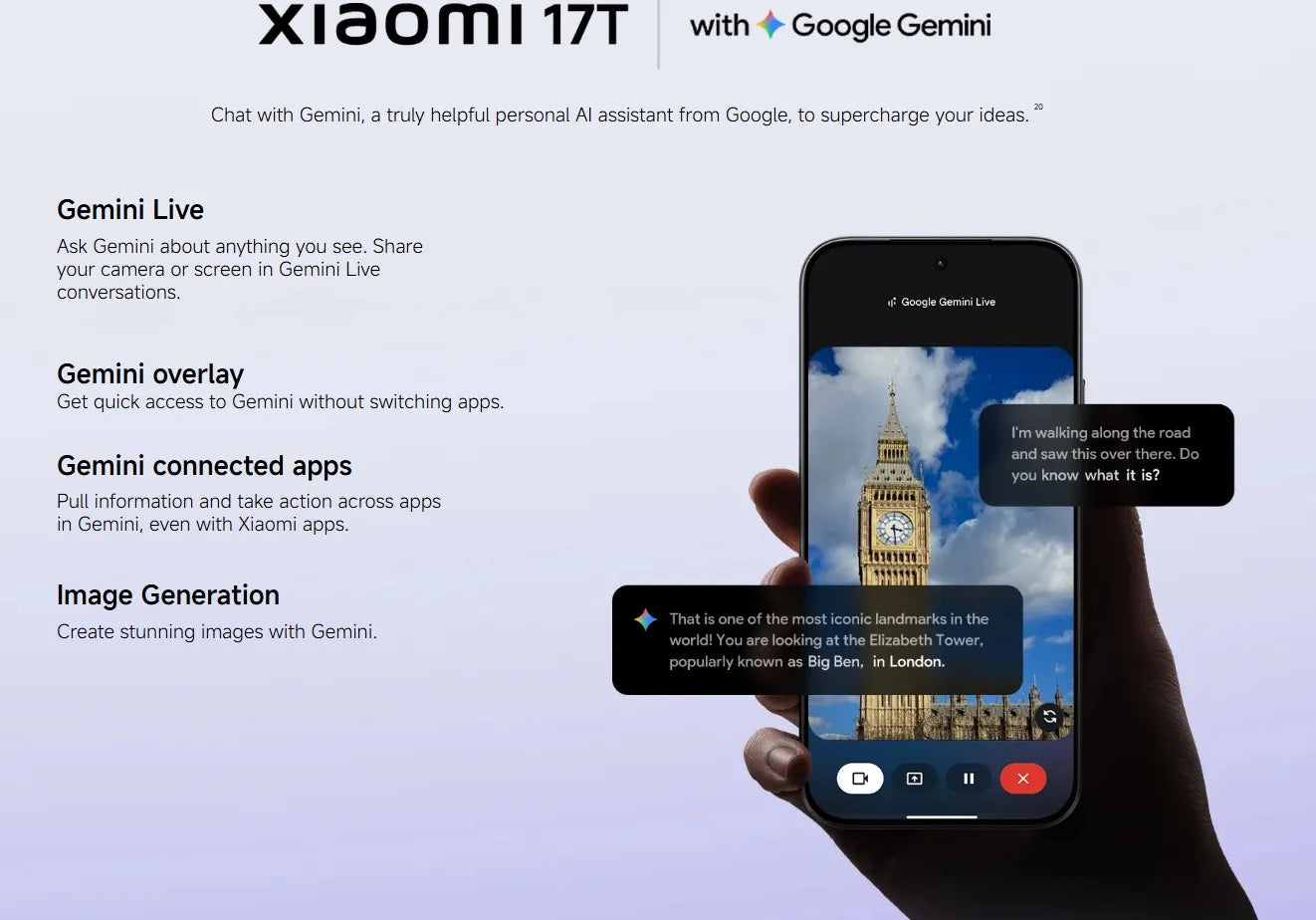 Global Version Xiaomi 17T Mobile Phones HDR10 6.59 'AMOLED Display 50MP Leica Summilux Lens 650OmAh Battery Xiaomi HyperAI Smartphone