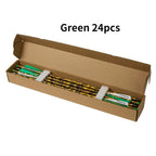 6/12/24pcs 20'' Archery Crossbow Bolt Carbon Arrow with 4-inch Feather ID7.6mm  Outdoor Hunting Sports Practice Crossbow Arrows