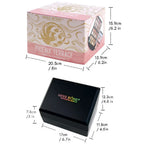 MISS ROSE 104 Color Eye Shadow Powder Puff High Gloss Lipstick Mirror Makeup Durable Easy Makeup Multi-Function Makeup Set
