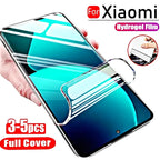 Hydrogel Film For Poco X6 F6 X5 F5 M6 M7 X7 F7 Pro Screen Protector For Xiaomi Redmi Note 12 13 9 10 11 15 14 Pro 10C Soft Film