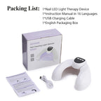 Household Fungal Nail Laser Device Wireless Foot Repair Toenail Fingernail Anti Fungus Infection Paronychia Onychomycosis Care