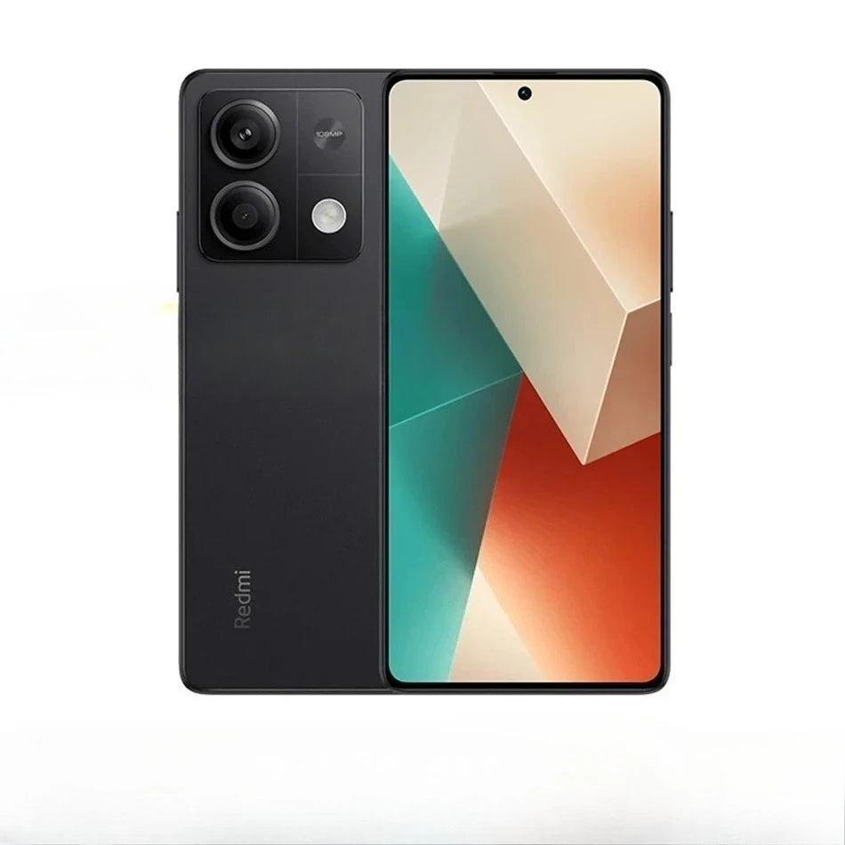 Global firmware  Xiaomi Redmi Note 13 5G Smartphone 128GB 256GB ROM Dimensity 6080 6.67'' AMOLED Screen 5000mAh 33W used phone