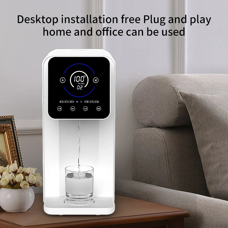 Desktop RO Hydrogen-rich Water Purifier Household Instant Hot Water Purifier Filter Direct Drinking Water Dispenser Commercial