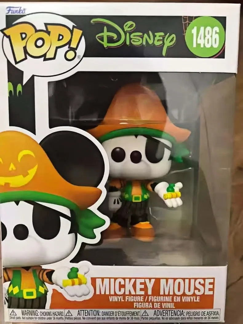 Funko Pop Original Disney Mickey Mouse Halloween Limited Edition Vinyl Anime Figure Figurine Doll Model Toy Gift