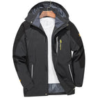 Men's Waterproof Hiking Jacket Large Size Windproof Windbreaker Camping Hunting Running Trekking Fishing Coat Men Outdoor