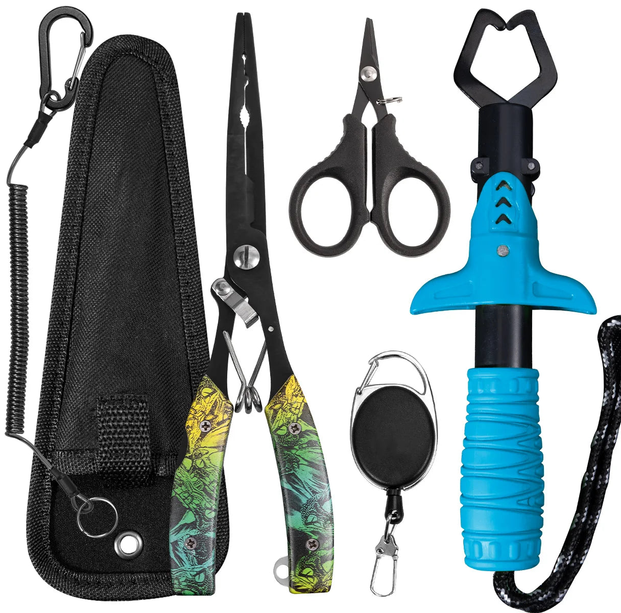 Multifunctional fishing accessories: stainless steel fishing pliers, seawater-resistant, outdoor fishing tools, men's gifts