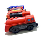 Electric Train Locomotive Magnetic Car Diecast Slot Fit All Brand Wooden Train Track Railway For Kids children's Toy W02
