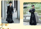 Handsome Boys' Improved Hanfu Oriental Chinese Style High-end Tang Suit Kids Performance Swordsman Traditional Ancient Costume