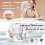 Clothes Ironer 650W Handheld Steam Iron 25S Fast Heat-up Travel Home Fabric Steam Ironing Machine