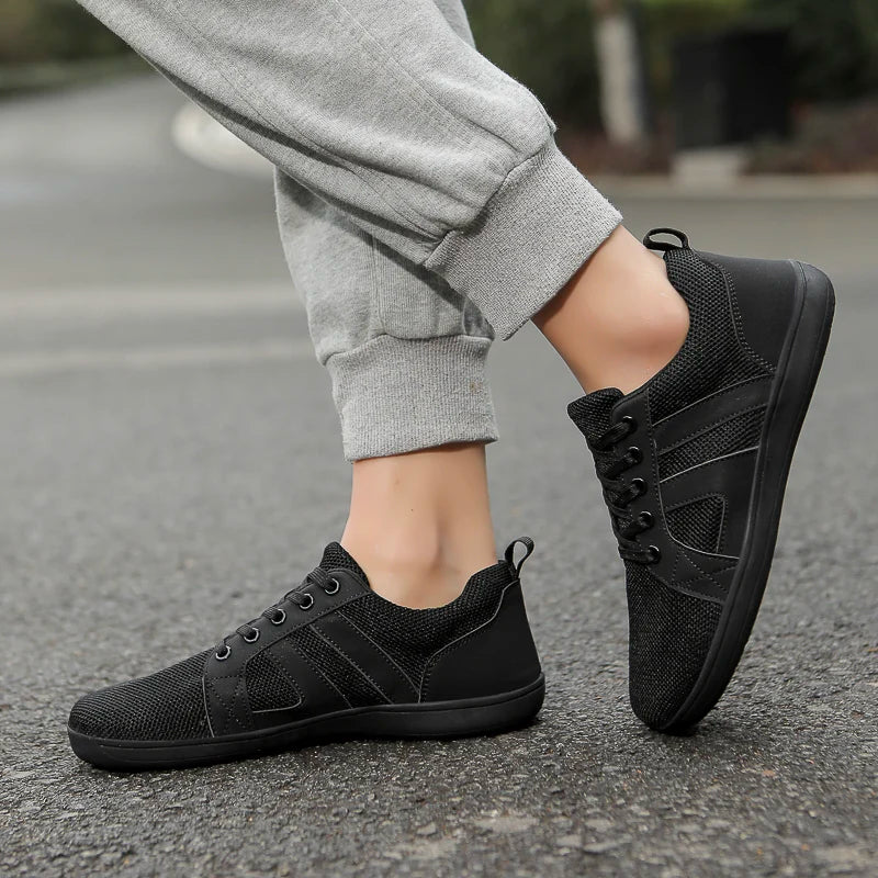 FANCYLEE Classic Women's GAT Barefoot Sneakers Retro Suede Minimalist Walking Shoes Wide Fit Zero Drop Casual Shoes Size 36-41