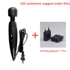 220V Power Sex Toys For Woman Magic Wand VibratorsHand Held Body Massage AV Stick Adult Products