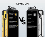 Globe Version DOOGEE S200 X 5G Rugged Phone 6.72" Dimensity 7050 1.32" AMOLED Rear Display 12GB 512GB 10100mAh Battery Phone