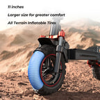 iScooter iX5S  Adults Electric Scooter 1000W Motor 48V15Ah Battery 11Inch  All Terrain Tire Foldable Electric Scooter