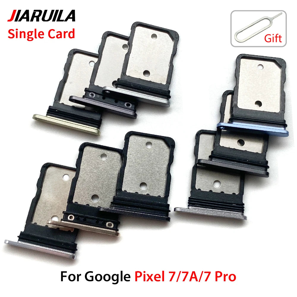 SIM Card Holder For Google Pixel 7 7A 7 Pro SIM Single Card Tray Holder Drawer Phone Holder Adapter Tray Chip Slot Drawer Parts Main image