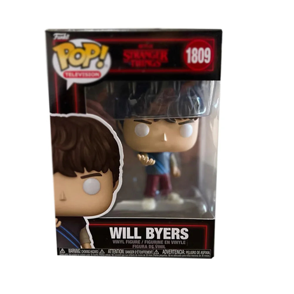 Funko TV Strangers Pops Mike Wheeler #1783 Things- Will Byers Dustin Steve Action Figure Toys Collectible Dolls Gift Decor Model