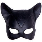 Sexy Cat Woman Selina Kyle Latex Mask Superhero Movie Cosplay Costume Halloween Party Masks