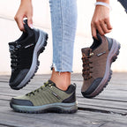 Hiking Shoe Outdoor Retro SuedeTactical Platform Women's Sneakers Spring Autumn New 2025 Anti Slip Mountaineering Camping Shoes