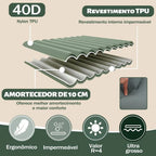 Extra Thick 4 Inch Camping Sleeping Pad Outdoor Camping Self-Inflating Mats Spliceable Hiking Fishing Sleeping Pad