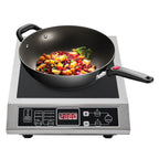 Portable Electric Induction Hob|  3500W Induction Cooktop with 8/10 Temperature Levels | Microcrystalline Glass