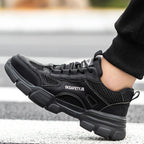 New Unisex Safety Shoes Men Work Sneakers Indestructible Safety Boots Women Shoes Men Steel Toe Shoes Sport Style
