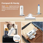 Clothes Ironer 650W Handheld Steam Iron 25S Fast Heat-up Travel Home Fabric Steam Ironing Machine
