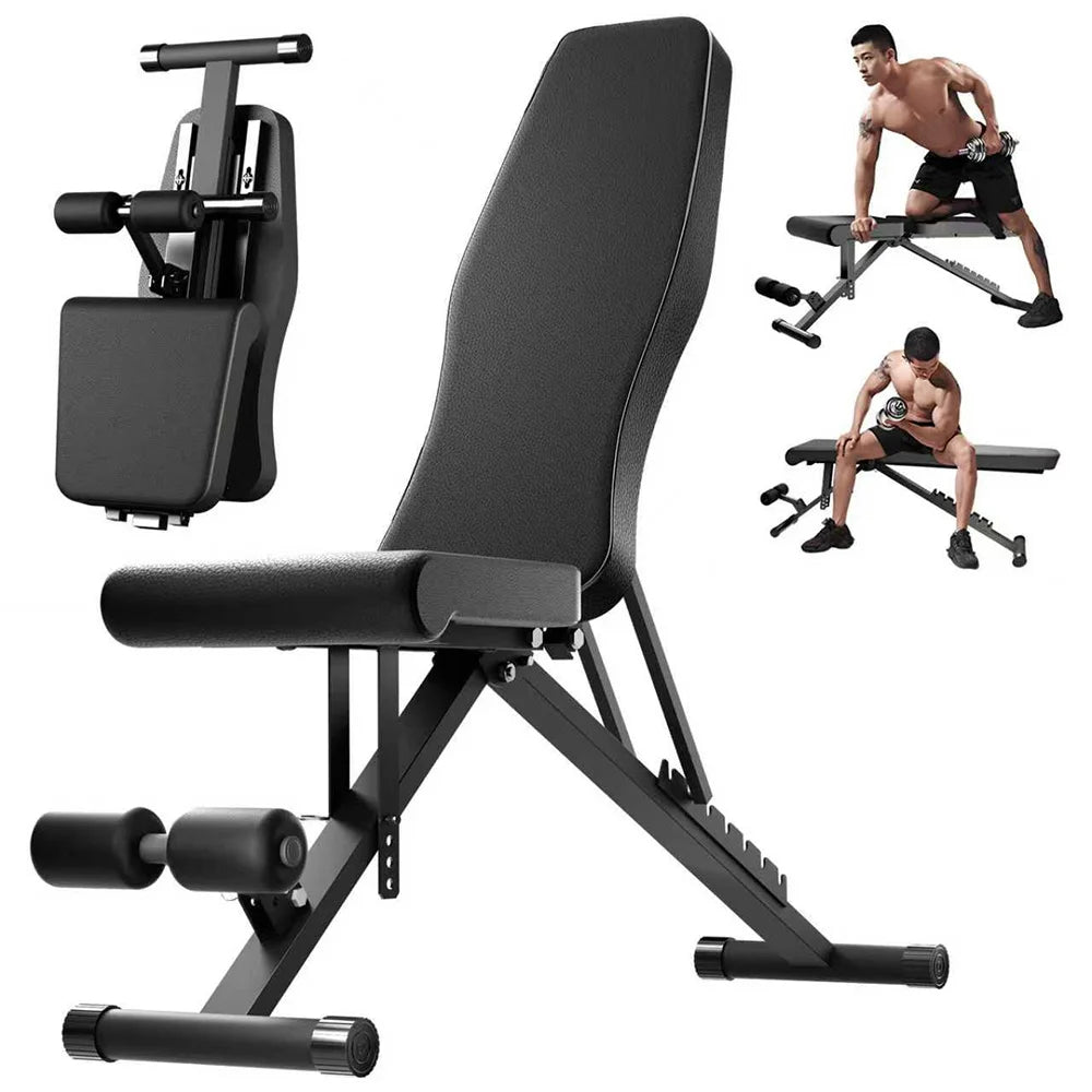 Weight Bench for Full Body Workout Multifunctional Strength Training Dumbbell Bench Press Adjustable Foldable 1000 lbs Capacity Main image